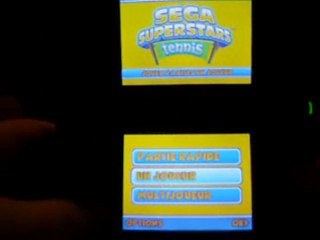 gaming live de sega superstars tennis sur la DS