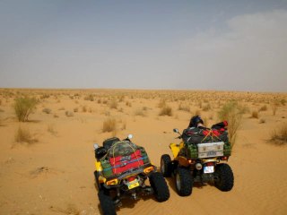 tunisie en quad 2010 vc
