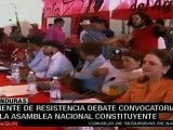 Resistencia hondureña realiza primera asamblea nacional