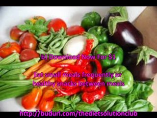 weight losing meals