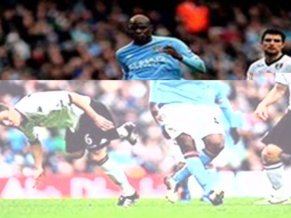Manchester City 1-1 Fulham Balotelli superb-strike