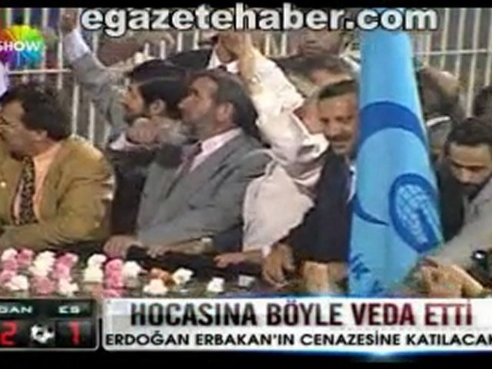 Erbakan erdoğan için ne dedi?