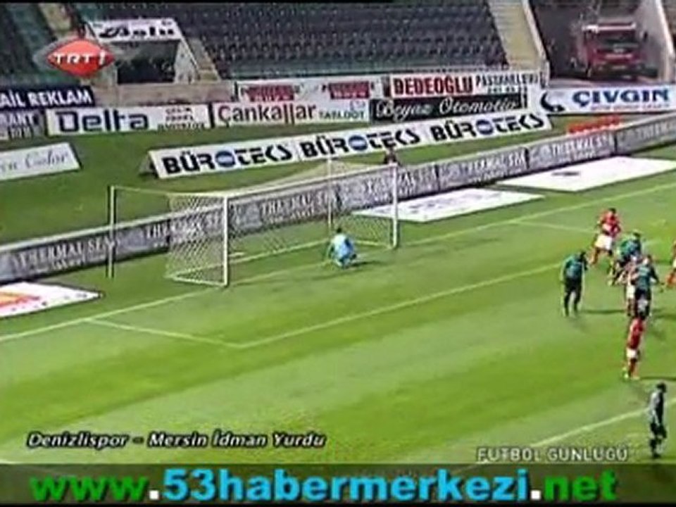 Denizlispor: 1 - Mersin İdman Yurdu: 2