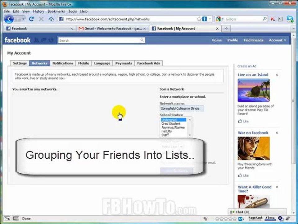 Facebook Account Settings | How to use Facebook