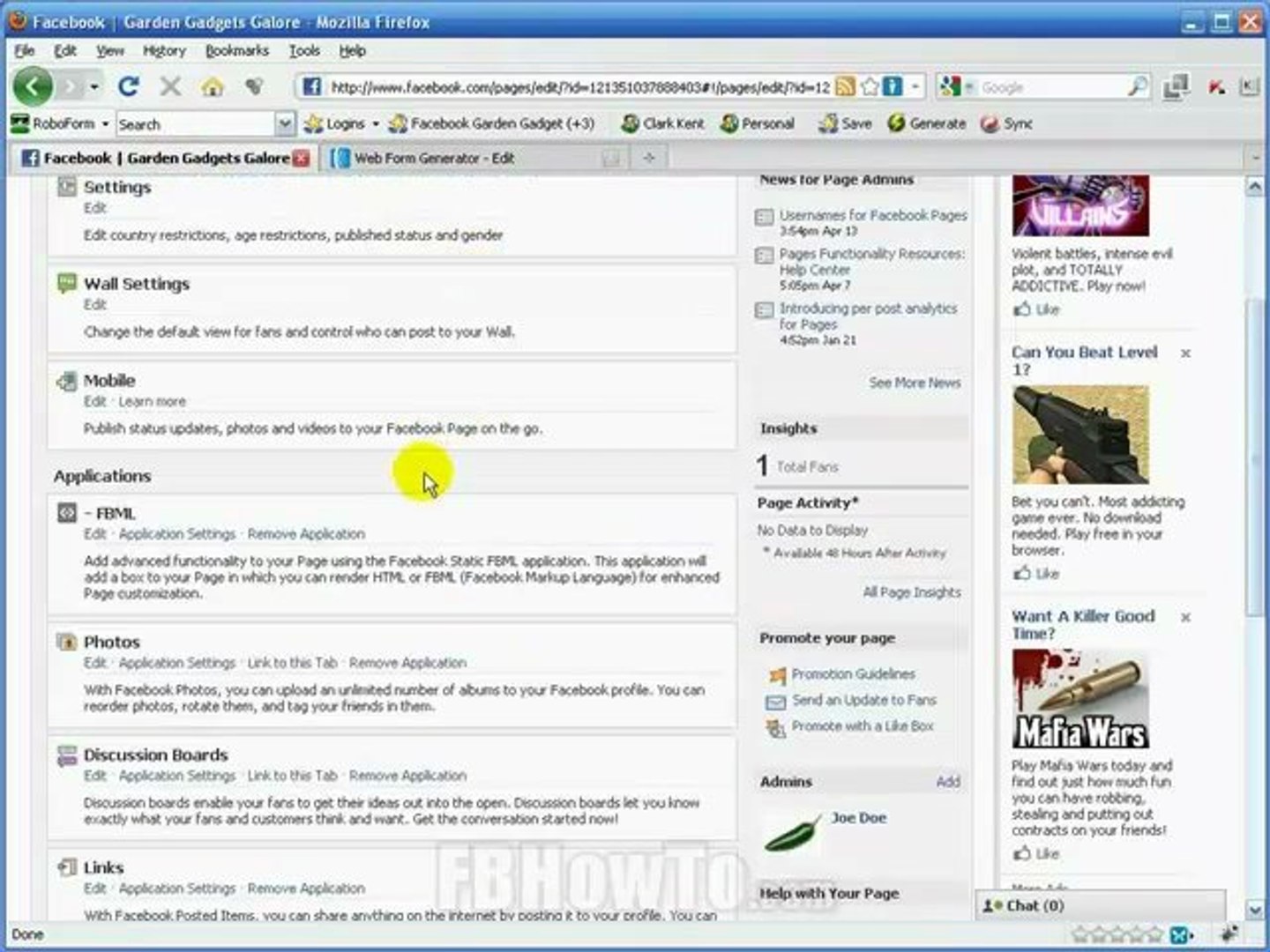 ⁣Facebook Page Form | How to use Facebook