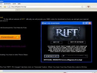 RIFT PC KEY GEN