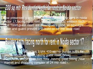 Duplex kothi available for sale Noida sector 17 ph no.0120-