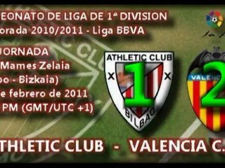 Jor.25: Athletic 1 - Valencia CF 2 (27/02/11)