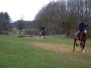 Tirelire : cross / Premier saut