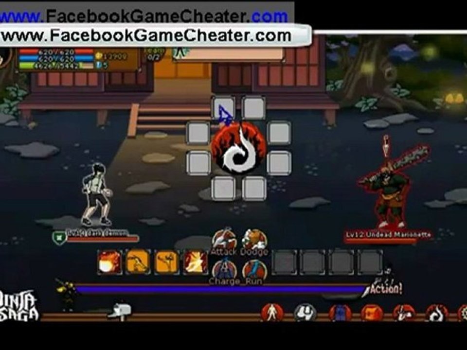 2011 NINJA SAGA CHEAT FOR 1 HIT KILL