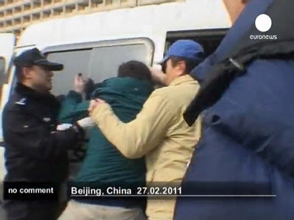 Protesters arrests in China - no comment