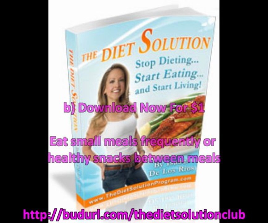 food plan for weight loss