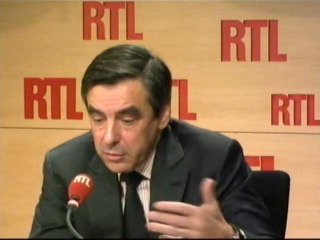 François Fillon sur RTL : le départ de MAM, une décision