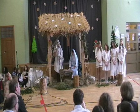 Jasełka 22.12.2010 w I LO. im. Mikołaja Kopernika w Łodzi