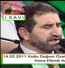 Hafız Mustafa Yıldırım Hoca Efendi.Aşr-ı Şerif