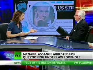 RT America Douglas McNabb interview regarding Julian Assange