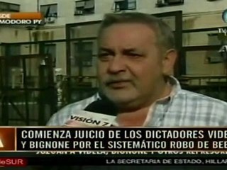 Inicia en Argentina juicio a dictadores por robo sistemátic