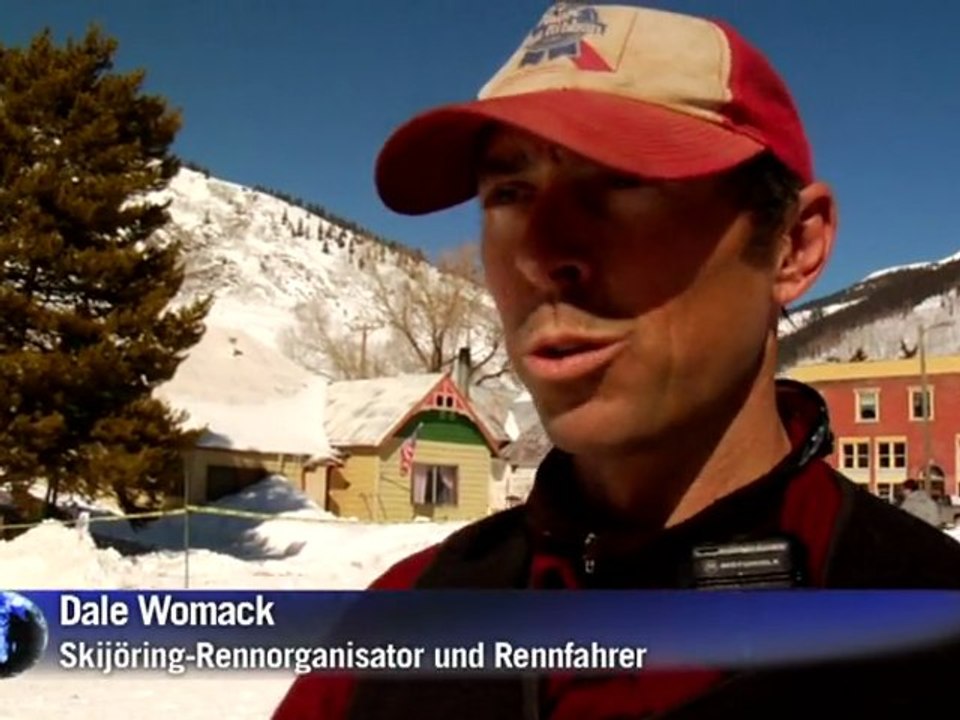 Cowboys machen Skijöring zu Extremsport-Spektakel