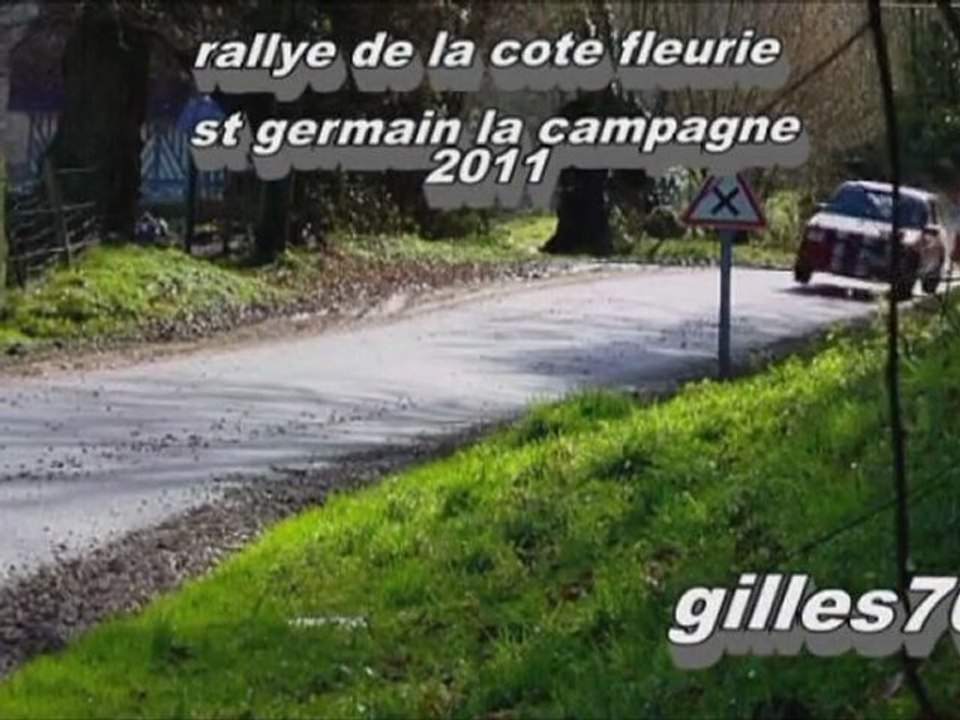 rallye de la cote fleurie et st germain 2011