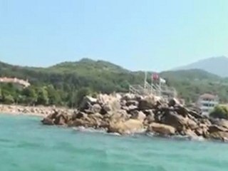 Denizden Cide Plaj Manzaraları