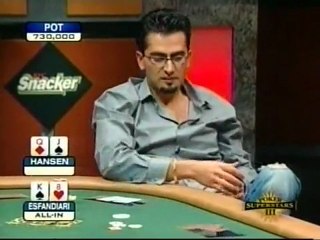 Gus Hansen going crazy 4/4