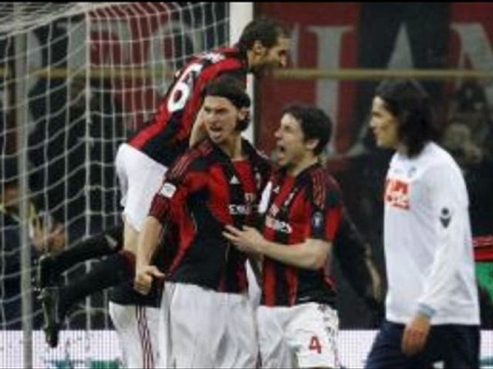 AC Milan 3-0 Napoli Pato , Ibrahimovic, Boateng scored