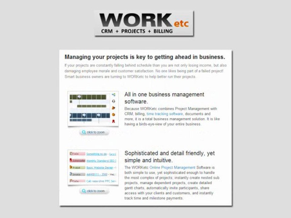 Online project management