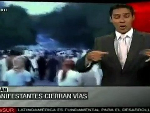 Siguen protestas por reformas económicas y políticas en Om