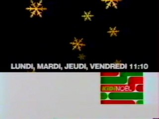 Bande Annonce De L'emission Kidinoél Dec 2000 M6