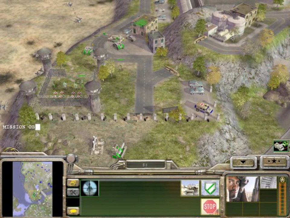 Command & Conquer Generals Heure H - GLA Mission 4 (Part1/2)
