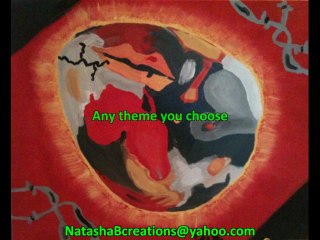 Original & Custom Acrylic Paintings By Natasha