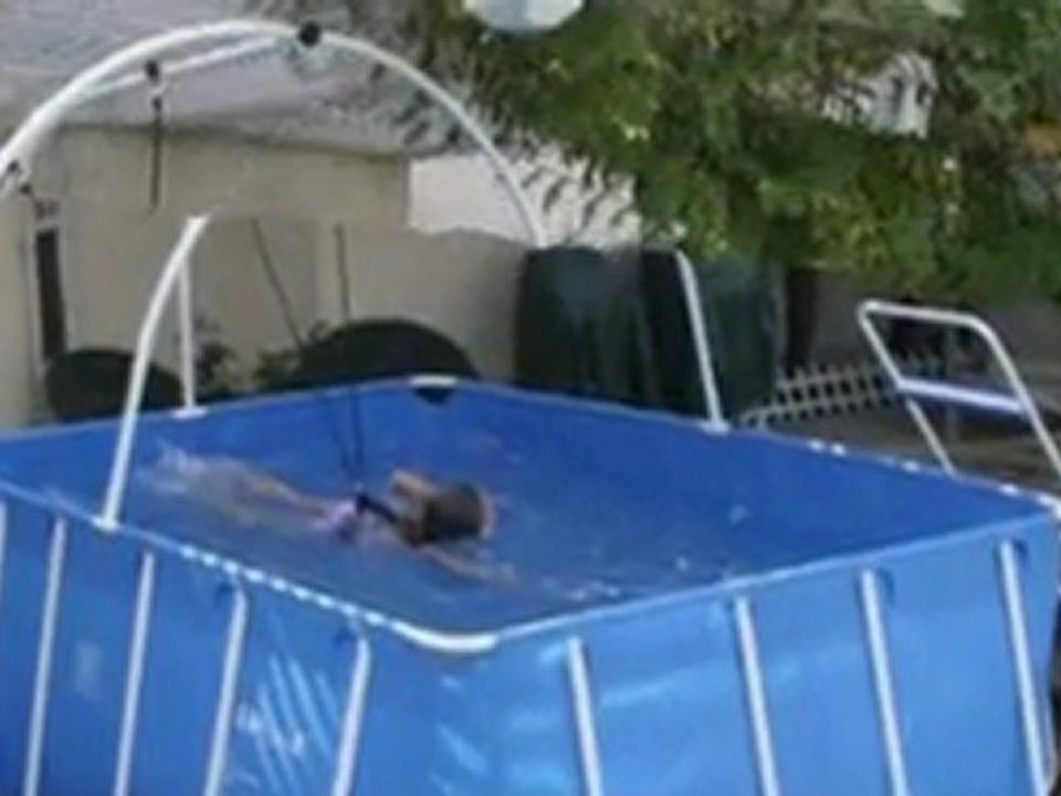 iPool Above Ground Exercise Swimming Pool