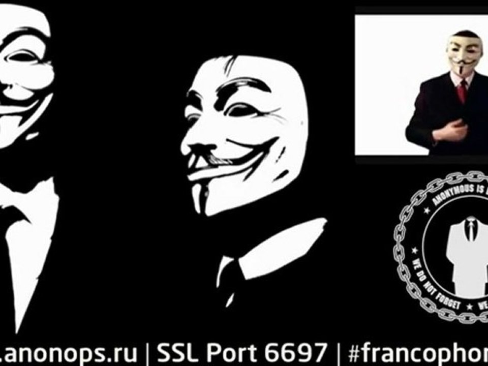 Anonymous . Déclaration 2011