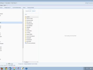 Creer un dossier depuis l'explorateur windows 7