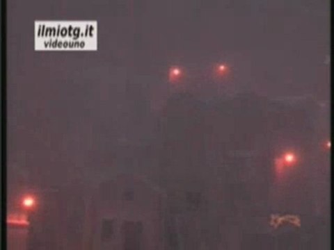 i sassi di matera sotto la neve