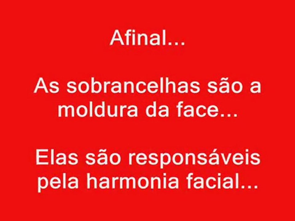 Como ter lindas sobrancelhas