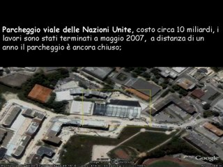 IL PARCHEGGIO C'E', MA NON SI PUO' USARE.STORIE DI SPRECHI