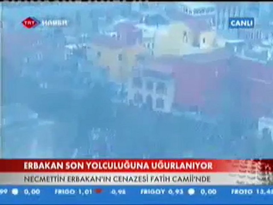 Erbakan'ın Cenaze Töreni www.selcukhaber.com