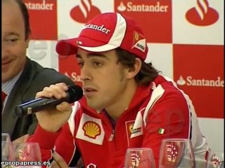 Entrevista Fernando Alonso en Madrid (28-02-2011)