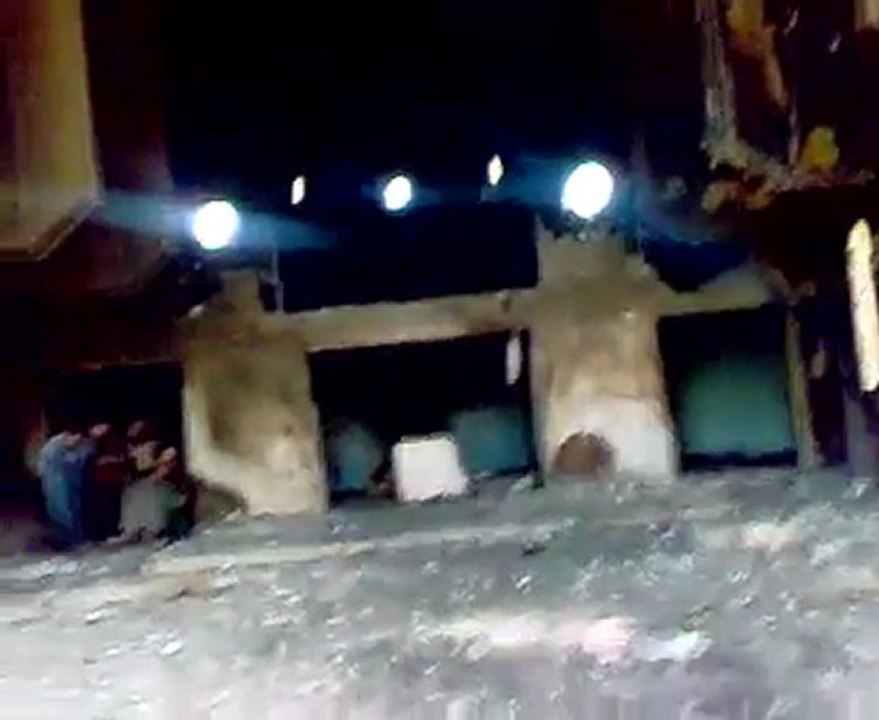 Murs d'église vandalisé "Non aux chrétiens en terre d'islam"