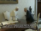 Benedict al XVI-lea l-a primit pe Preşedintele Parlamentului