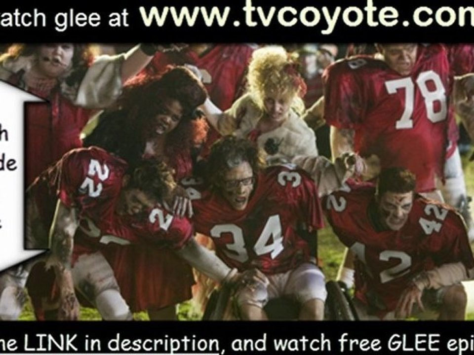 GLEE Super Bowl  Glee Thriller HQ