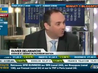 Olivier Delamarche BFM Business 1/03/2011 - 1er mars 2011