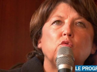 Martine Aubry scandalisée par les propos de Chantal Brunel