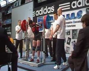 ROMAIN PICOT GUERAUD RECORD DE FRANCE AU SQUAT A 315KG,-82,5