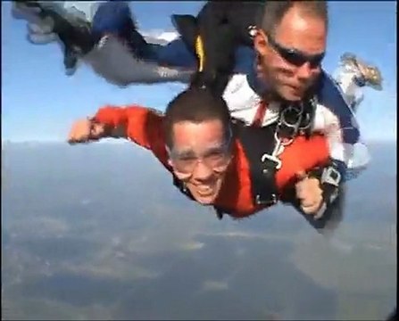 прыжок с парашютом в тандеме