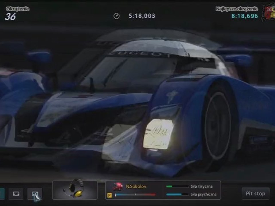 Gran Turismo 5 - Peugeot 908 HDi on Nurburgring 24h B-Spec