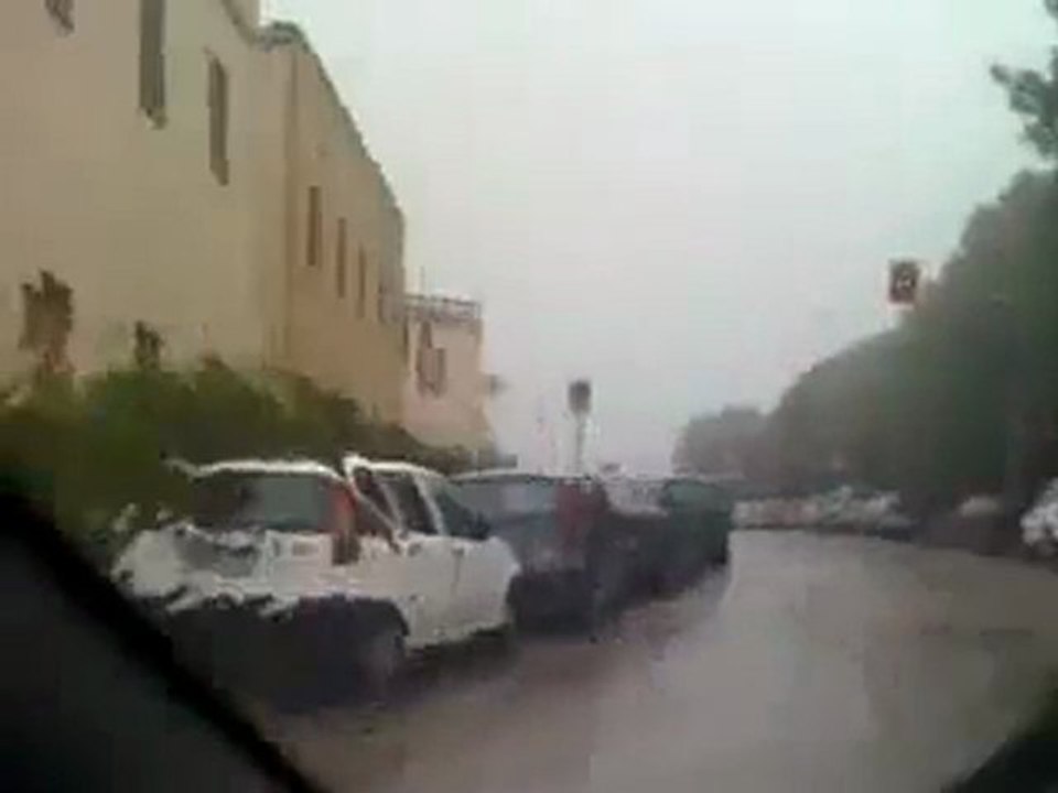 Pioggia a Matera