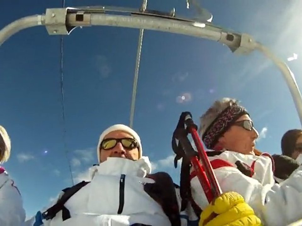 ski St Sorlin d'Arves, Savoie fin Janvier 2011