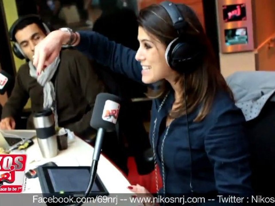 Karine Ferri - Test du pied droit intelligent - Le 6/9 NRJ